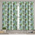 thumbnail image 2 of Ambesonne Cactus Valance & Curtain, Various Types Art, 55"x24", Multicolor, 2 of 6