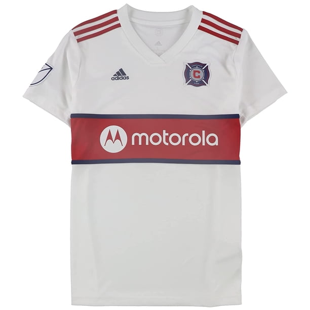 Adidas Womens Chicago Fire Jersey, white, 2XL