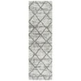thumbnail image 5 of SAFAVIEH Hudson Amias Plush Geometric Shag Area Rug, Grey/Beige, 8' x 10', 5 of 9