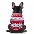 thumbnail image 5 of Christmas Dog Pajamas Xmas Pet Pjs with Snowman Elk Patterns Christmas Dog Onesie Jumpsuits Jammies Clothes Stretchy Shirts Comfy Outfit Costume Apparel for Small Medium Large Dogs, 5 of 6