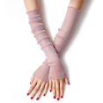 thumbnail image 3 of 6 pares de calentadores de brazos con protección UV, mangas de enfriamiento para brazos con protección solar, mangas para brazos, mujeres para ciclismo, Golf, 3 of 5