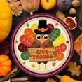 thumbnail image 2 of Souew Thanksgiving Dinnerware Set C, Turkey Thanksgiving Fall Thanksgiving Paper Plates Napkins Cups Tablecloth Cutlery Tableware Set for Autumn Friendsgiving Decorations, 2 of 5