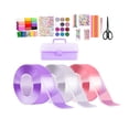 thumbnail image 4 of Bubble Blowing Double Sided Tape Sensory Toy Sticky Tape Multifunctional Transparent Tape Mounting Tape for DIY Crafts Pinch Toy Making 3 Rolls w Full Tools, 4 of 8