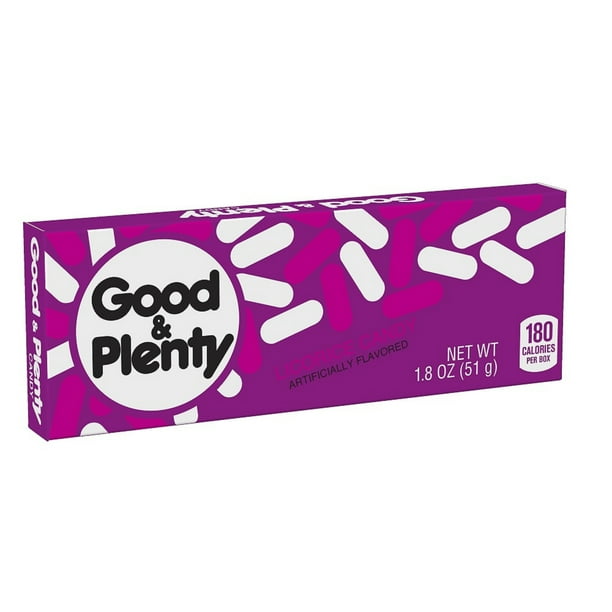 Good & Plenty Licorice Candy, 1.8 Oz