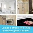 thumbnail image 4 of Windex Original Blue Glass and Window Cleaner, Bottles Made from 100% Recycled Plastic, 765mL, 4 of 5