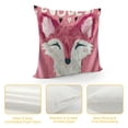 thumbnail image 4 of Autua Fox Graphic Decorative Throw Pillow Cover for Home Couch Living Room Bed Sofa - Aesthetic Home Decor 1PC 24x24in, 4 of 5