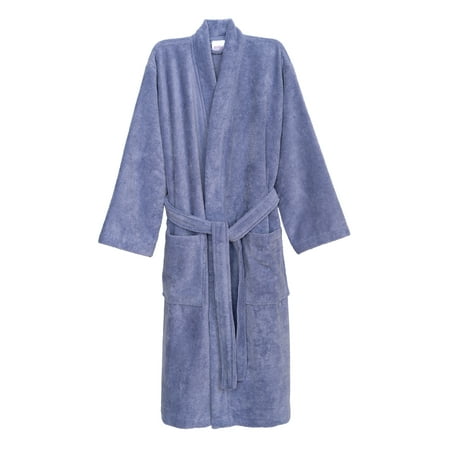 

TowelSelections Women s Robe Fleece Cotton Terry-Lined Water Absorbent Bathrobe