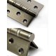 thumbnail image 2 of 2pcs Hinge Window Hinge Screws Stainless Steel Connectors Ball Bearings With Screwsbronze100*75mm, 2 of 4