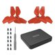 thumbnail image 1 of Propeller Storage Box for DJI Neo Hand Camera 2016S, Compact Shockproof Design, Red Color, Durable Protection, 1 of 4
