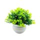 thumbnail image 5 of Adorno en maceta de flores falsas, decoración de bonsái Artificial, forma semiesférica pequeña, plantas falsas, bonsái de imitación para interior y Verde, 5 of 9