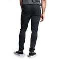 thumbnail image 3 of Victorious Men's Slant-Pocket Skinny Jogger Twill Pants JG876 - Charcoal - Large, 3 of 5
