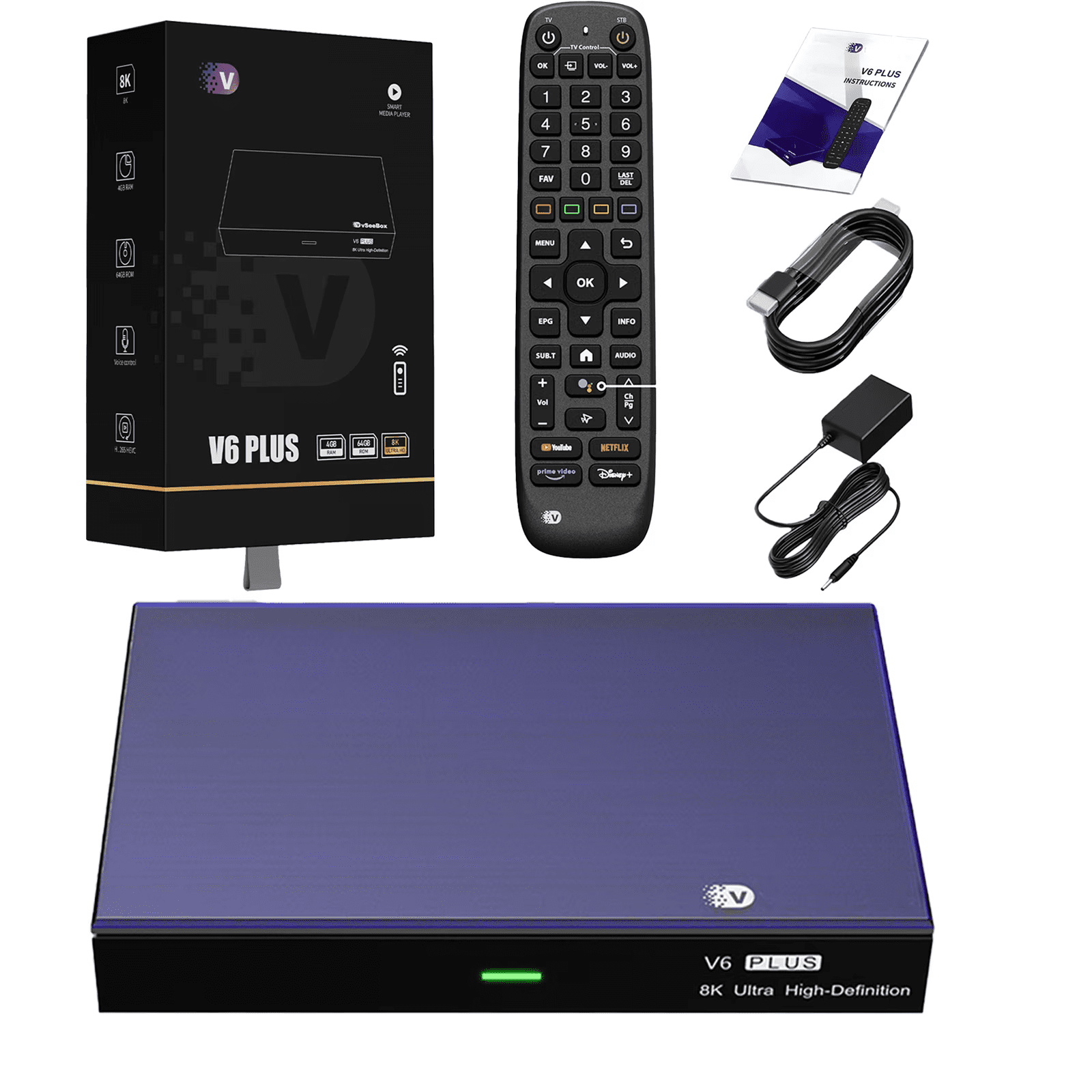 2026 V6PLUS New PLUS 6+64GB Voice Control for Home Assistant