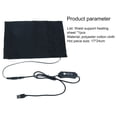 thumbnail image 4 of Cheers.US Electrical Heating Pad for and Back ?High Thermal Conductivity Convenient Polyester Cotton Waist Belly Warming Mat for Home, 4 of 5