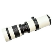 Camera Super Telephoto Zoom Lens F/8.3-16 420-800mm for T Mount for EMount DSLR Cameras 80D 70D 60Da 7D 5D T7i T7s SL1