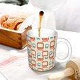 thumbnail image 3 of Yiaed Train1 Print Ceramics Coffee,Large Handle Design,Extra Large Tea and Coffee Cup for Office and Home Mugs, 3 of 6