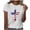 A406 White, variant on Mifsaly Womens American Flag Graphic Tee Crewneck Short Sleeve Summer Top 4Th Of July Loose Fit Patriotic Shirt S