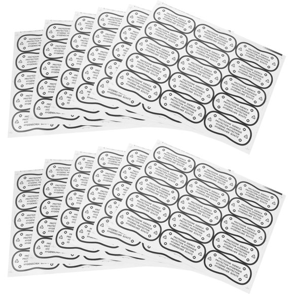 COHEALI 100Pcs Swimwear Stickers, Transparent Waterproof Bikini Liners, Adhesive Sanitary Strips for Swimsuit Protection