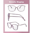 thumbnail image 4 of 4 Pack Women's Bling Blue Light Blocking Reading Glasses, Fashion Readers with Portable Case, UV400 Protection, 4 of 5