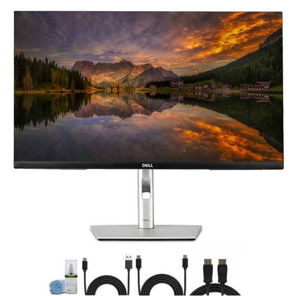 Dell Pro 27" Plus P2725QE 4K UHD USB-C Hub IPS Monitor- New Model | (3840 x 2160) 100Hz Refresh Rate, 5ms Response, | Height Adjustable Anti-Glare Screen + Cleaning Kit, for Office, or Home Setup