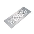 thumbnail image 2 of Reggio Registers 612-Anh Scroll 4" X 10" Aluminum Floor Grille - Black, 2 of 6
