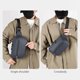 thumbnail image 5 of Bolso Bandolera De Nailon Bolso bandolera gris para hombre, impermeable, multifuncional, para deportes al aire libre, mochila de hombro (1 unidad) JASKFLY, 5 of 8
