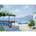 thumbnail image 2 of Motz, Peter 24x19 White Modern Wood Framed Museum Art Print Titled - Holiday view, 2 of 4