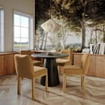 thumbnail image 7 of TOV Furniture Tiara Cognac Velvet Oak Dining Chair, 7 of 7