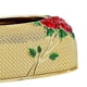 thumbnail image 2 of Dispensador de servilletas rectangulares con cara tallada a mano, centro de mesa de boda duradero Dorado, 2 of 2