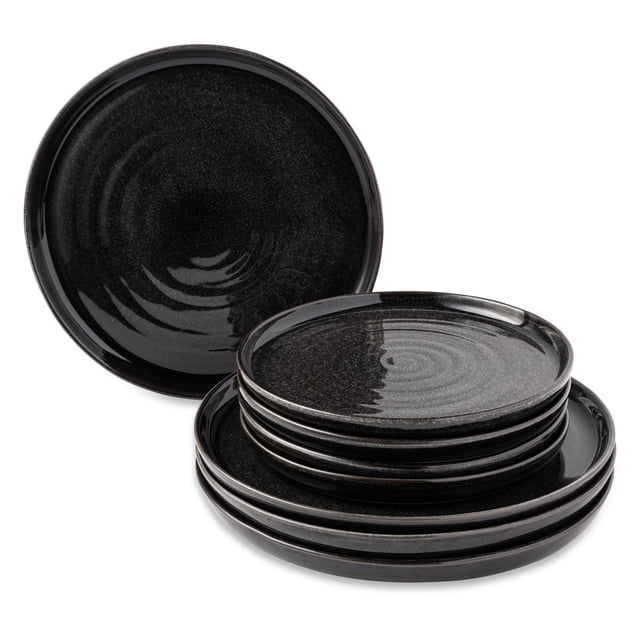 Yellowstone 8-Piece Ceramic Dinnerware Set, Rip Collection