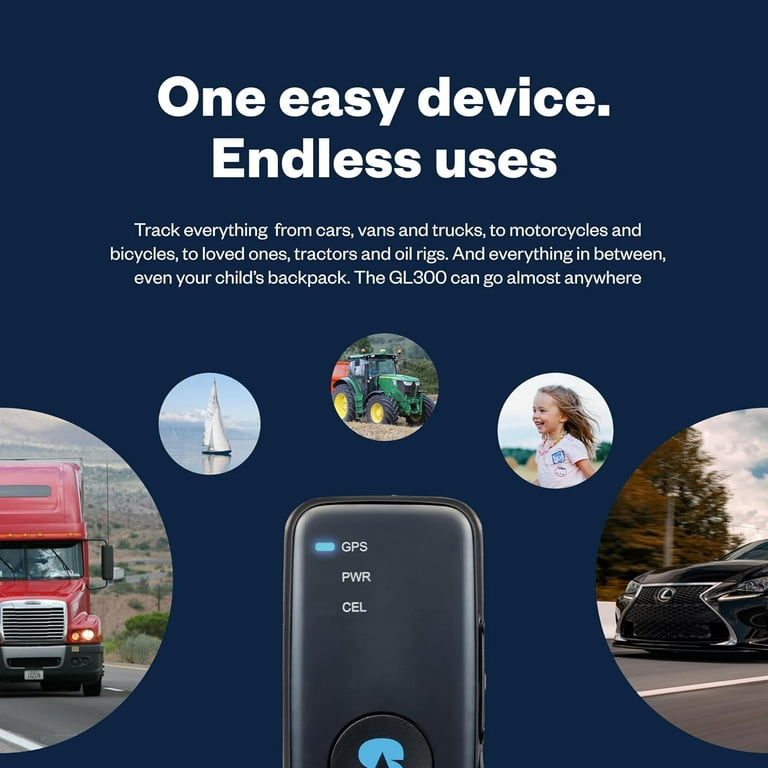  Tracki GPS Tracker for Vehicles, Car, Kids, Assets.  Subscription Needed 4G LTE GPS Tracking Device. Unlimited Distance, US &  Worldwide. Small Portable Real time Mini Magnetic : Electronics