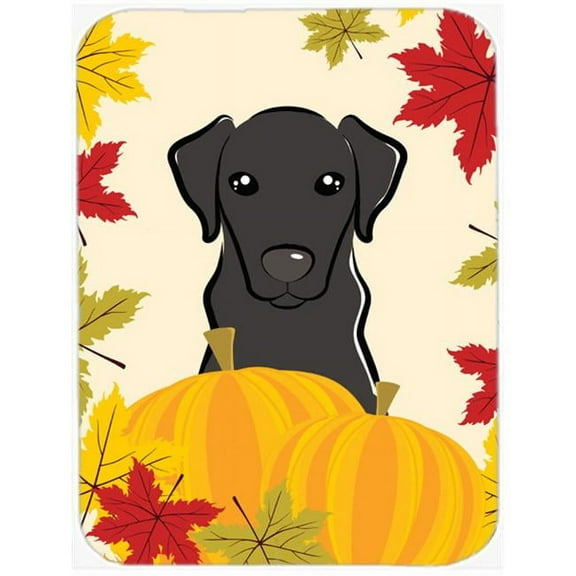 Carolines Treasures  Black Labrador Thanksgiving Mouse Pad