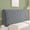 Gris, variante sur TTJ Housse de Tête de Lit Extensible Protecteur Doux Rembourré Élastique Protège-Tête de Lit avec Design à Grille Diagonale pour Tête de Lit de 71 Pouces Décoration de Chambre et Confort