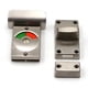 thumbnail image 1 of Cerradura de rotación Pestillos de puerta Kit de indicador de pestillo Perno de pestillo Perno de señal de aleación de zinc y acero inoxidable para baño Inodoro con accesorios, 1 of 1
