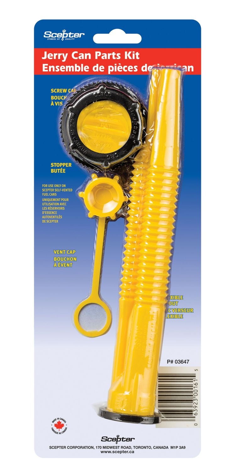 pieces pour jerrican Scepter pieces pour jerrican