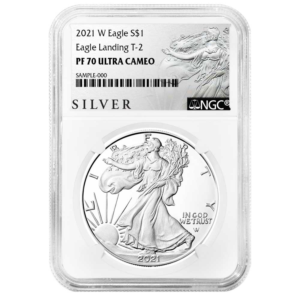 2025-S Proof American Silver Eagle $1 Coin – NGC PF70UC FDI First Label – 1 Oz .999 Silver