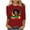 A01-Red, variant on ZVAVZ Womens Tunic Tops,Women's Black History Month Tops 3/4 Length Sleeve Crew Neck Tunic Tees Womens Plus Size Black History Blouses Clearance Sales Pink XXL