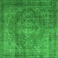 thumbnail image 1 of Ahgly Company Indoor Square Persian Green Traditional Area Rugs, 4' Square, 1 of 1