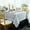 White, variant on Wedding Linens Inc. 54" x 108" Rectangular Lace Table Overlays, Lace Tablecloths, Lace Table Overlay Linens, Lace Table Toppers for Wedding Decorations, Events Banquet Party (1pc) - White