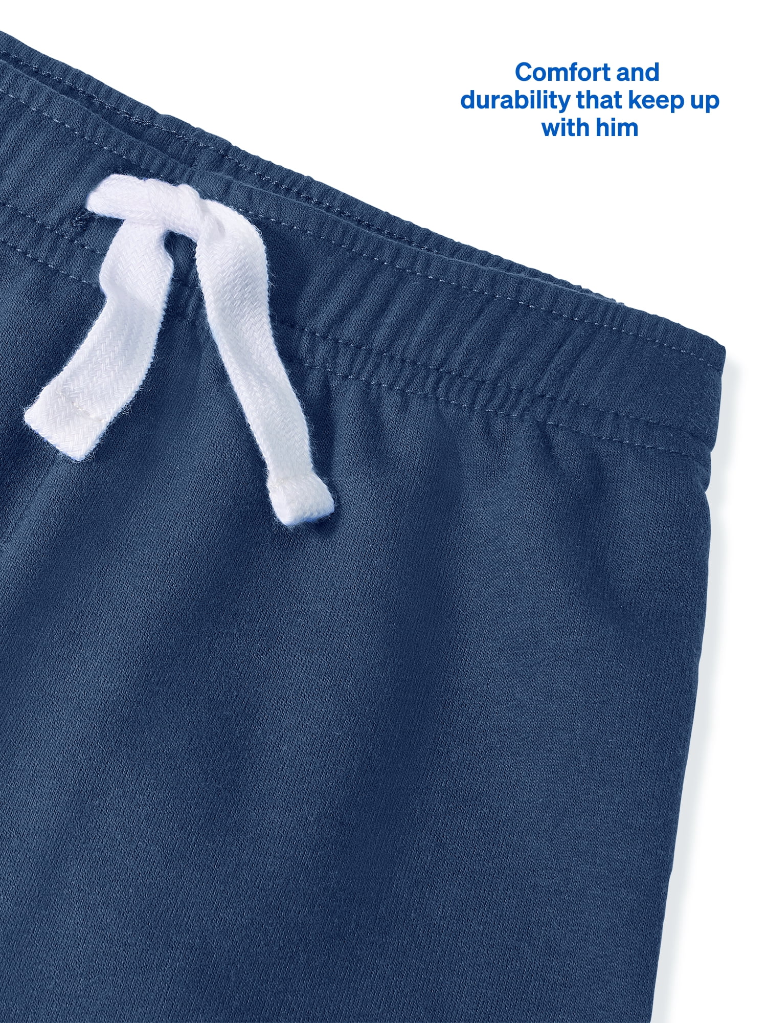 Garanimals Baby & Toddler Boys French Terry Pull-On Joggers, Single & 3-Pack, Sizes 0-6T