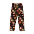 thumbnail image 4 of Xecao Colorful Tulips Men's Straight Lounge Pajama Pants: The Ultimate in Comfortable Sleepwear, 4 of 9