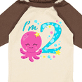 thumbnail image 4 of Inktastic I'm Two- cute octopus birthday Boys or Girls Long Sleeve Baby Bodysuit, 4 of 5