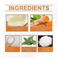 thumbnail image 4 of Whitening Toothpaste with Turmeric and Coconut Oil, Mint Flavor, Gum Care Formula, Fluoride-Free and Antiplaque Solution, 4 of 5