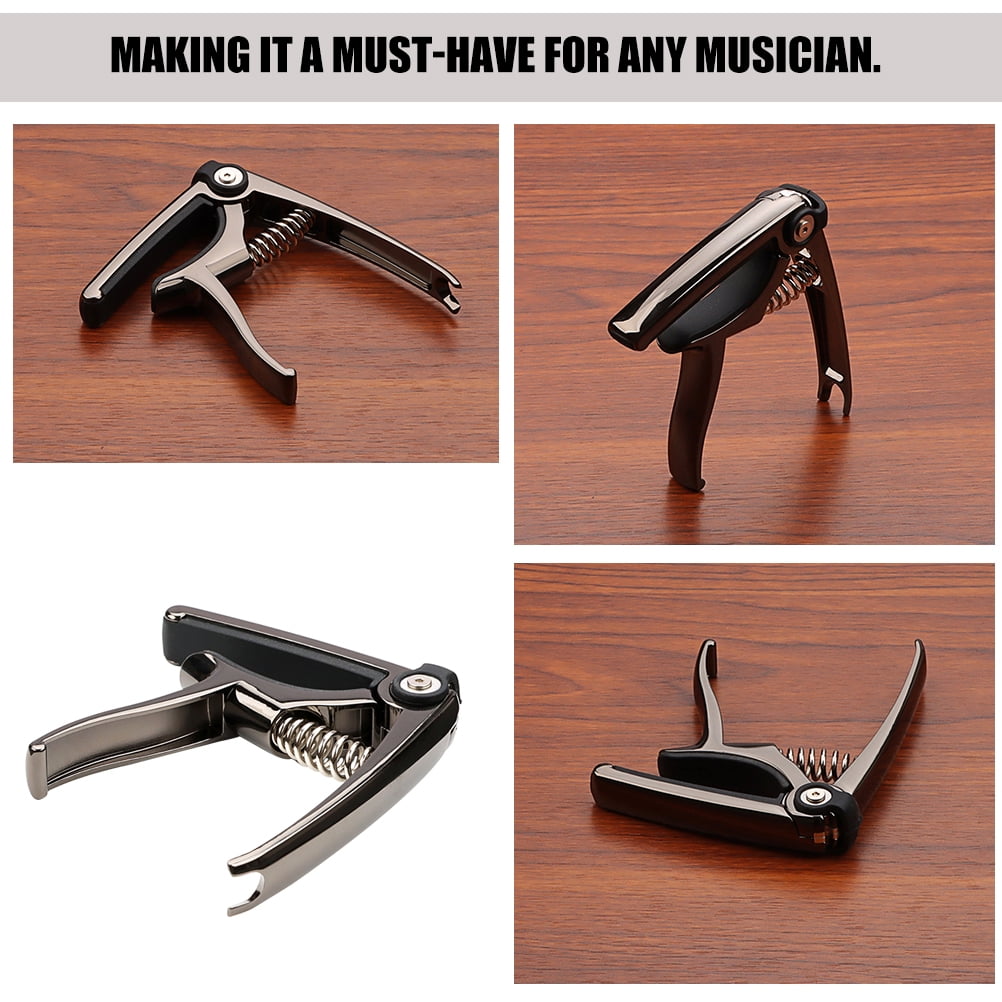 Worgeous Guitar Capo String Bridge Pin Puller Guitar Replacement Capo Guitar Ukulele Bass Accessory