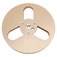 thumbnail image 2 of 1/4 7 Inch Empty Reel 3 Hole Aluminum Alloy Opening Machine Part Takeup Reel for TEAC Gold, 2 of 5