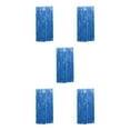 thumbnail image 1 of Guardoinrt Foil Curtain Safe Ingredients Exquisite Craft DIY Decorative Wide Application Multiple Colors Foil Fringe Curtain Dark Blue 3*1m 5Set, 1 of 4