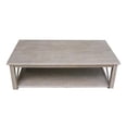 thumbnail image 7 of International Concepts Hampton Coffee Table in Washed Gray Taupe, 7 of 7