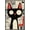 Barnwood Framed Version, variant on Andreas Magnusson - Surprised Cat Wall Poster, 14.725" x 22.375"