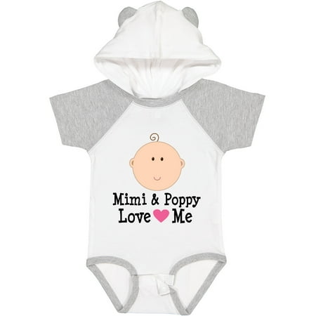 

Inktastic Mimi and Poppy Love Me Outfit Gift Baby Boy or Baby Girl Bodysuit