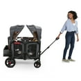 Radio Flyer, Voya™ XT Quad Stroller Wagon, Premium Stroller Wagon for 4