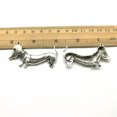 thumbnail image 2 of U8MO Lot Bundle Dog Antique Silver Jewelry Finding Charms Pendants Carfts DIY-1# 2pcs, 2 of 2